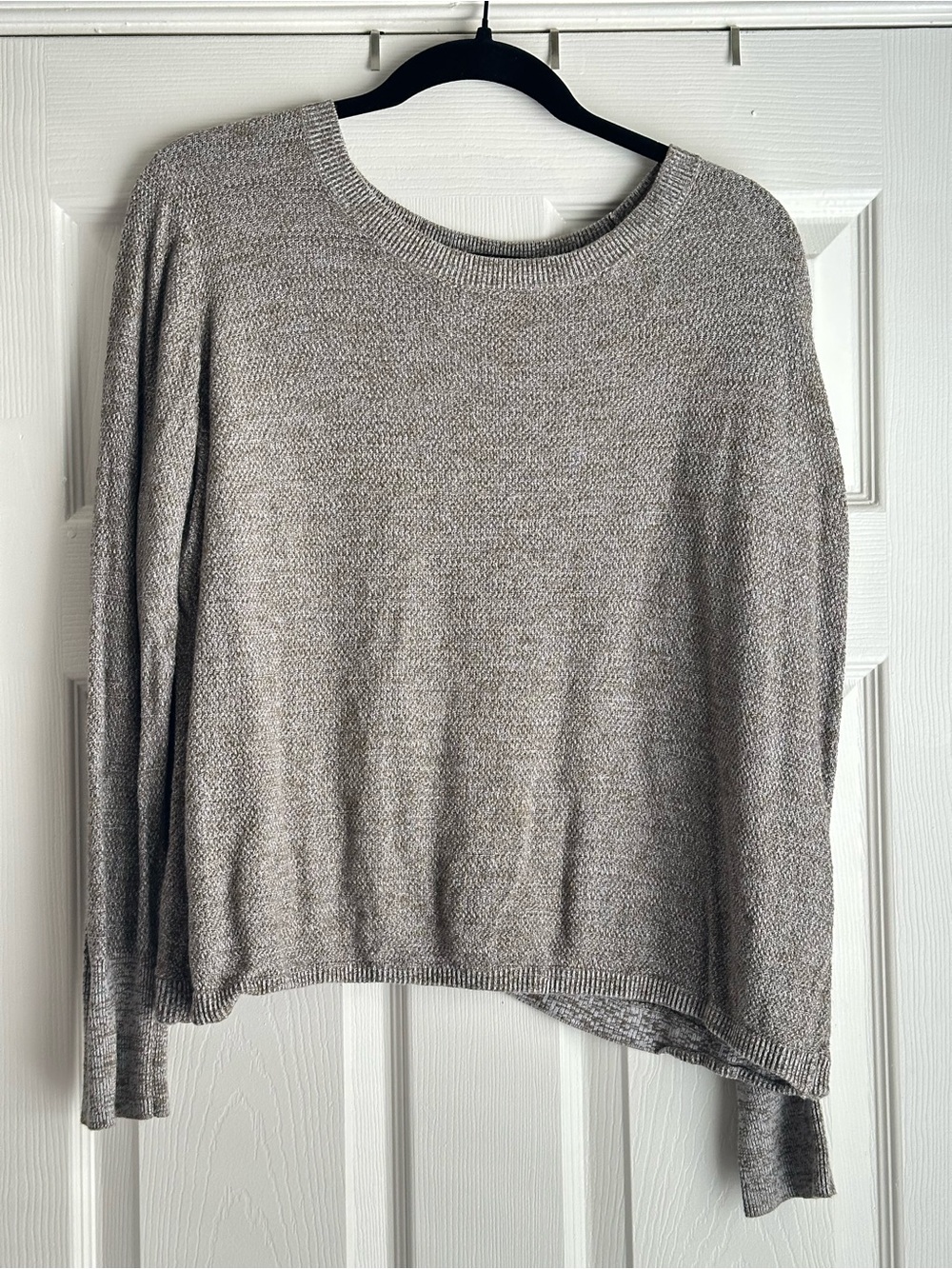 Banana Republic Sage Green Heather Knit Sweater